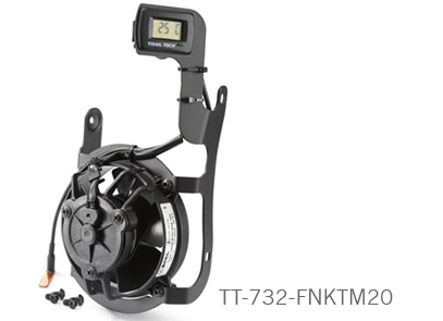 6 x 5 x 4-Inch Trail Tech 732-FN11 TTV Temperature Switching Yamaha Digital Fan Kit 